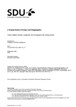 A Scoping Review of Energy Load Disaggregation