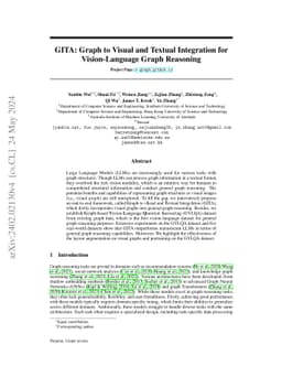 GITA: Graph to Visual and Textual Integration for Vision-Language Graph
  Reasoning