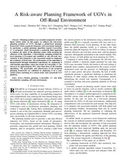 A Risk-aware Planning Framework of UGVs in Off-Road Environment