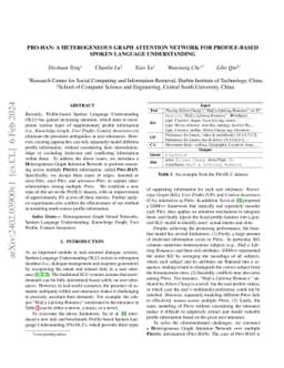 Pro-HAN: A Heterogeneous Graph Attention Network for Profile-Based
  Spoken Language Understanding