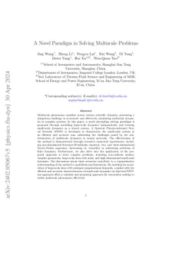 A Novel Paradigm in Solving Multiscale Problems
