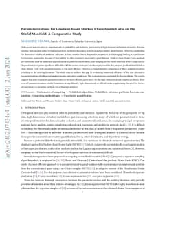 Parameterizations for Gradient-based Markov Chain Monte Carlo on the
  Stiefel Manifold: A Comparative Study