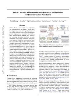 ProtIR: Iterative Refinement between Retrievers and Predictors for
  Protein Function Annotation