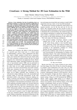 CrossGaze: A Strong Method for 3D Gaze Estimation in the Wild
