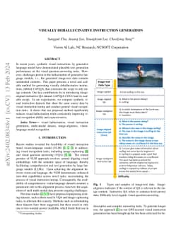 Visually Dehallucinative Instruction Generation
