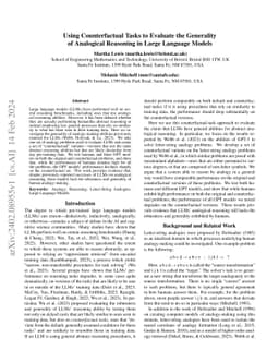 Using Counterfactual Tasks to Evaluate the Generality of Analogical
  Reasoning in Large Language Models