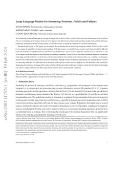 Large Language Models for Stemming: Promises, Pitfalls and Failures