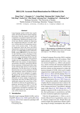 DB-LLM: Accurate Dual-Binarization for Efficient LLMs