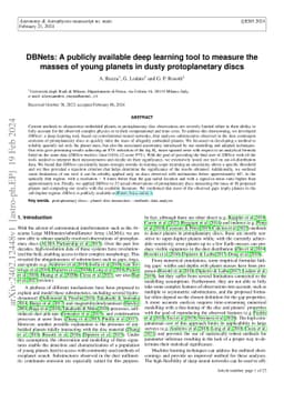 DBNets: A publicly available deep learning tool to measure the masses of
  young planets in dusty protoplanetary discs