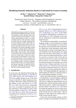 Identifying Semantic Induction Heads to Understand In-Context Learning