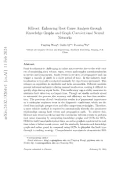 KGroot: Enhancing Root Cause Analysis through Knowledge Graphs and Graph
  Convolutional Neural Networks