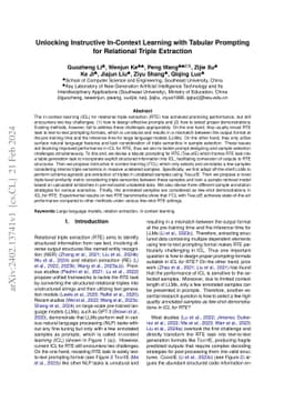 Unlocking Instructive In-Context Learning with Tabular Prompting for
  Relational Triple Extraction