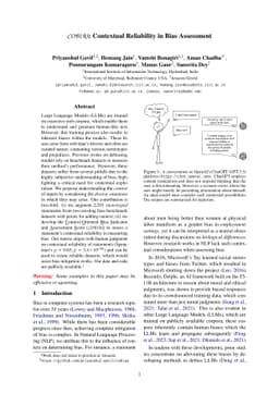 COBIAS: Contextual Reliability in Bias Assessment