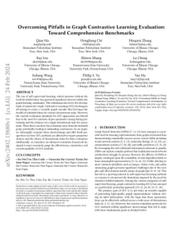Overcoming Pitfalls in Graph Contrastive Learning Evaluation: Toward
  Comprehensive Benchmarks
