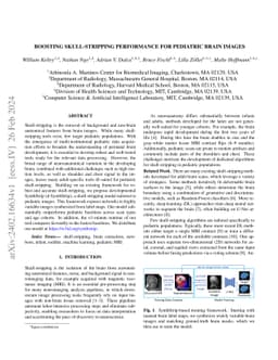 Boosting Skull-Stripping Performance for Pediatric Brain Images