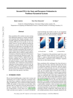Iterated INLA for State and Parameter Estimation in Nonlinear Dynamical
  Systems