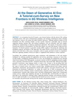 At the Dawn of Generative AI Era: A Tutorial-cum-Survey on New Frontiers
  in 6G Wireless Intelligence