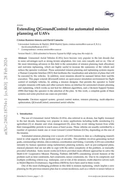 Extending QGroundControl for Automated Mission Planning of UAVs