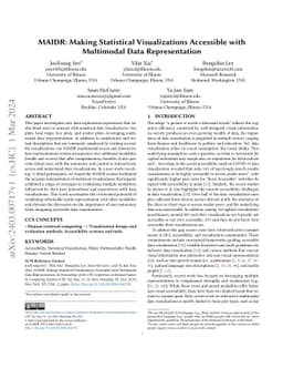 MAIDR: Making Statistical Visualizations Accessible with Multimodal Data
  Representation
