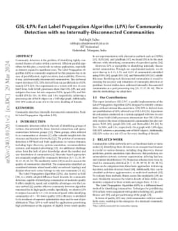 GSL-LPA: Fast Label Propagation Algorithm (LPA) for Community Detection
  with no Internally-Disconnected Communities