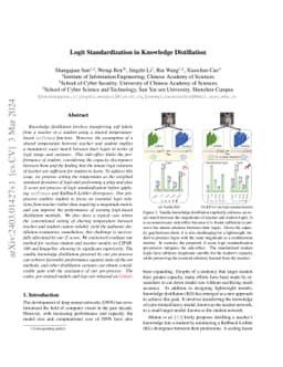 Logit Standardization in Knowledge Distillation