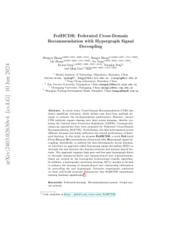 FedHCDR: Federated Cross-Domain Recommendation with Hypergraph Signal
  Decoupling