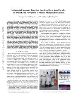Multimodal Anomaly Detection based on Deep Auto-Encoder for Object Slip
  Perception of Mobile Manipulation Robots