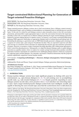 Target-constrained Bidirectional Planning for Generation of
  Target-oriented Proactive Dialogue