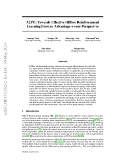 A2PO: Towards Effective Offline Reinforcement Learning from an
  Advantage-aware Perspective