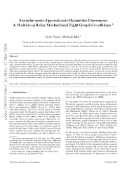Asynchronous Approximate Byzantine Consensus: A Multi-hop Relay Method
  and Tight Graph Conditions