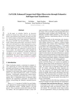 CuVLER: Enhanced Unsupervised Object Discoveries through Exhaustive
  Self-Supervised Transformers
