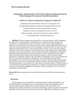 Comprehensive Implementation of TextCNN for Enhanced Collaboration
  between Natural Language Processing and System Recommendation