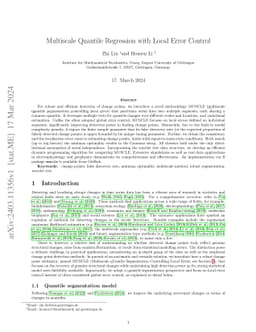 Multiscale Quantile Regression with Local Error Control
