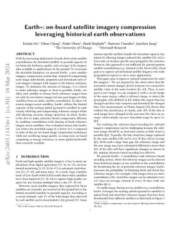 Earth+: on-board satellite imagery compression leveraging historical
  earth observations