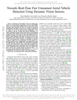 Towards Real-Time Fast Unmanned Aerial Vehicle Detection Using Dynamic
  Vision Sensors