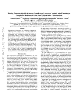 Fusing Domain-Specific Content from Large Language Models into Knowledge
  Graphs for Enhanced Zero Shot Object State Classification