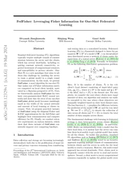 FedFisher: Leveraging Fisher Information for One-Shot Federated Learning