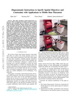 Diagrammatic Instructions to Specify Spatial Objectives and Constraints
  with Applications to Mobile Base Placement