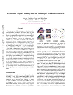 3D Semantic MapNet: Building Maps for Multi-Object Re-Identification in
  3D