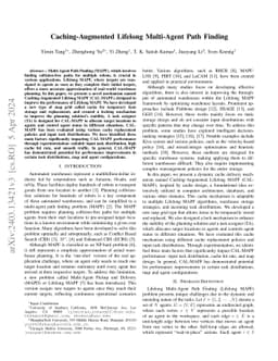 Caching-Augmented Lifelong Multi-Agent Path Finding
