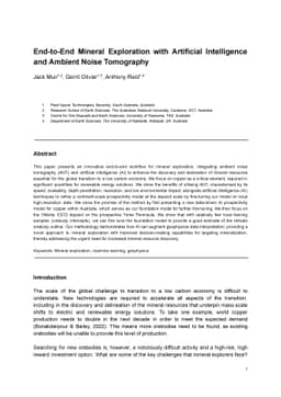 End-to-End Mineral Exploration with Artificial Intelligence and Ambient
  Noise Tomography
