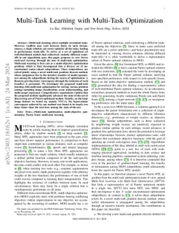 Multi-Task Learning with Multi-Task Optimization