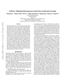 FedFixer: Mitigating Heterogeneous Label Noise in Federated Learning