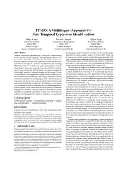 TEI2GO: A Multilingual Approach for Fast Temporal Expression
  Identification