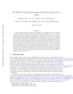 EL-MLFFs: Ensemble Learning of Machine Leaning Force Fields