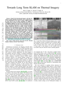 Towards Long Term SLAM on Thermal Imagery