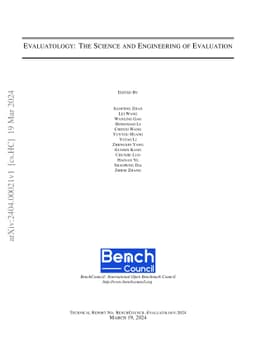 Evaluatology: The Science and Engineering of Evaluation