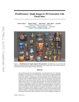 FlexiDreamer: Single Image-to-3D Generation with FlexiCubes
