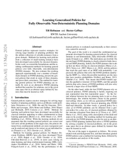 Learning Generalized Policies for Fully Observable Non-Deterministic
  Planning Domains