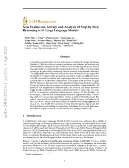 LLM Reasoners: New Evaluation, Library, and Analysis of Step-by-Step
  Reasoning with Large Language Models